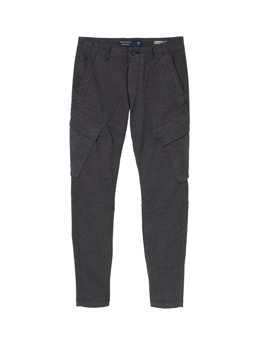 Зауженные спортивные брюки TOM TAILOR, серый 
Зауженные спортивные брюки TOM TAILOR, серый