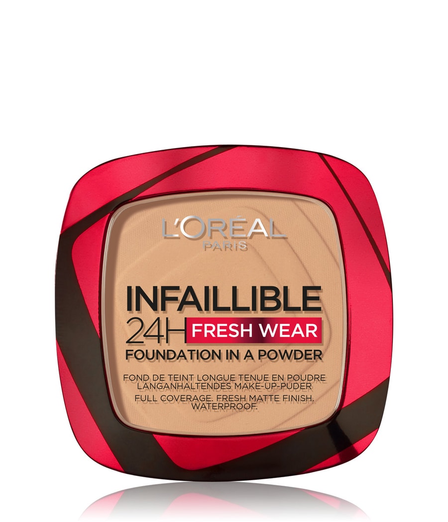 Компактная основа L'Oréal Paris Infaillible 24H Fresh Wear, Nr. 250 - Radiant Sand, 9g
Компактная основа L'Oréal Paris Infaillible 24H Fresh Wear, Nr. 250 - Radiant Sand, 9g