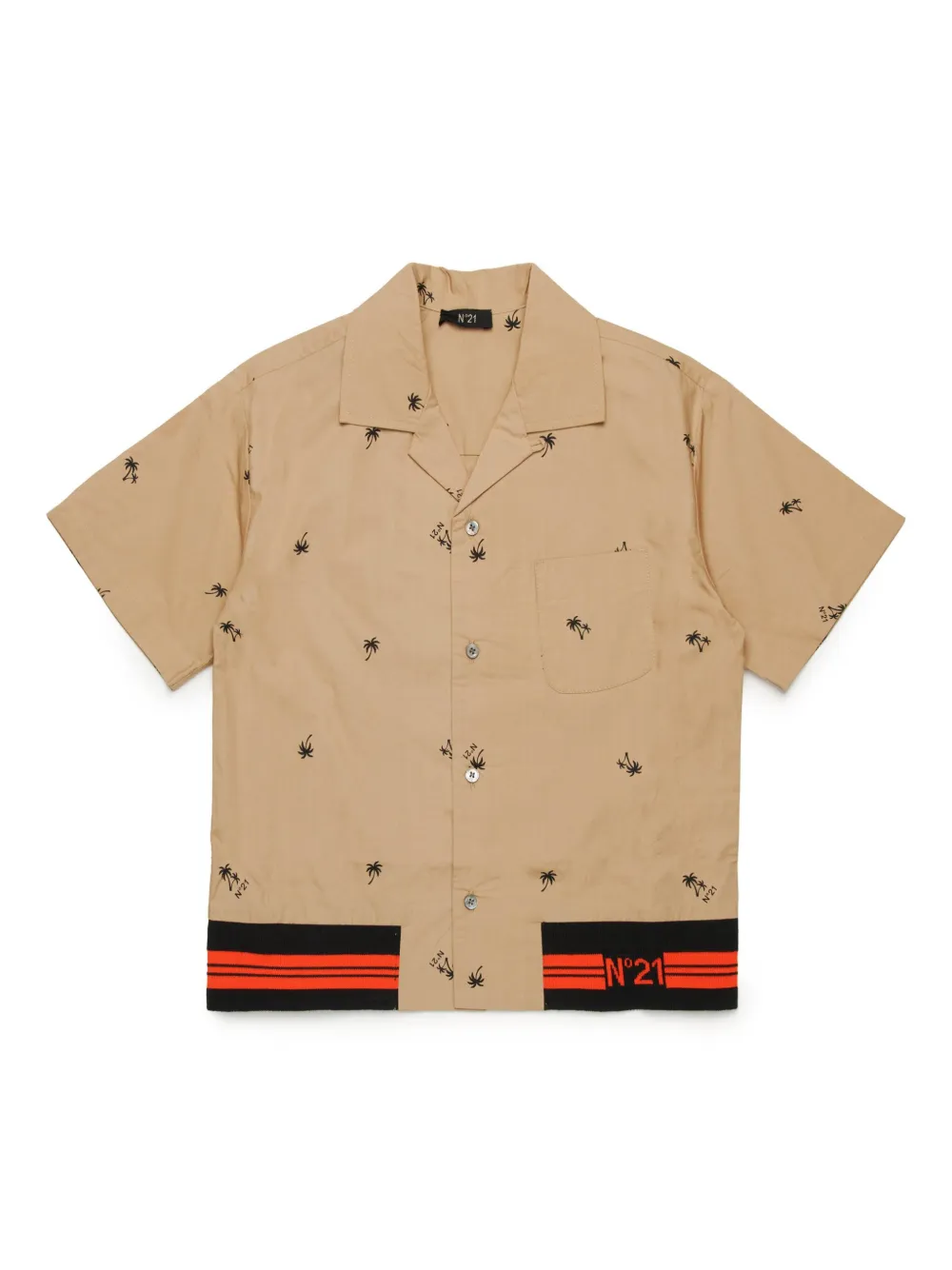 Рубашка с принтом Nº21 Kids, нейтральный
Рубашка с принтом Nº21 Kids, нейтральный