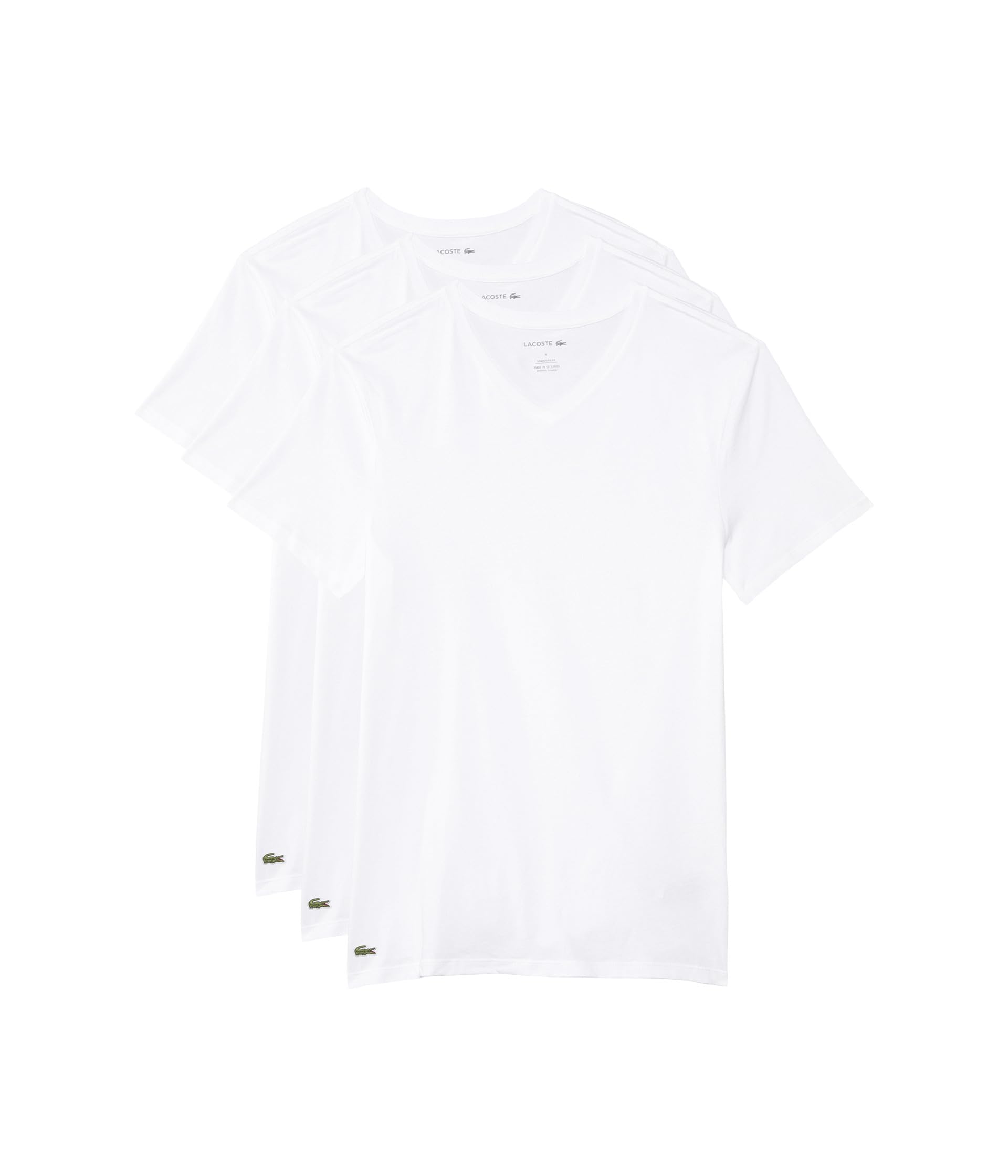 Футболка Lacoste 100% Cotton Slim Fit V-neck T-shirt 3-pack, белый
Футболка Lacoste 100% Cotton Slim Fit V-neck T-shirt 3-pack, белый