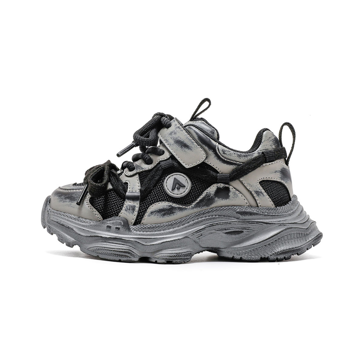 Детская повседневная обувь для детей ASK, черный/серый
Детская повседневная обувь для детей ASK, черный/серый