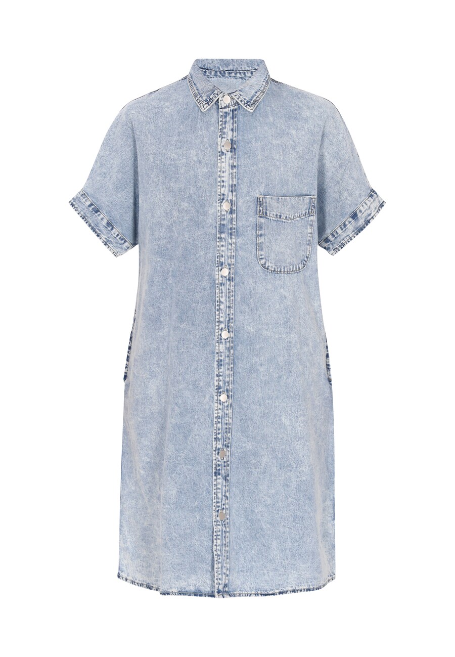 Платье-рубашка usha BLUE LABEL, светло-синий
Платье-рубашка usha BLUE LABEL, светло-синий