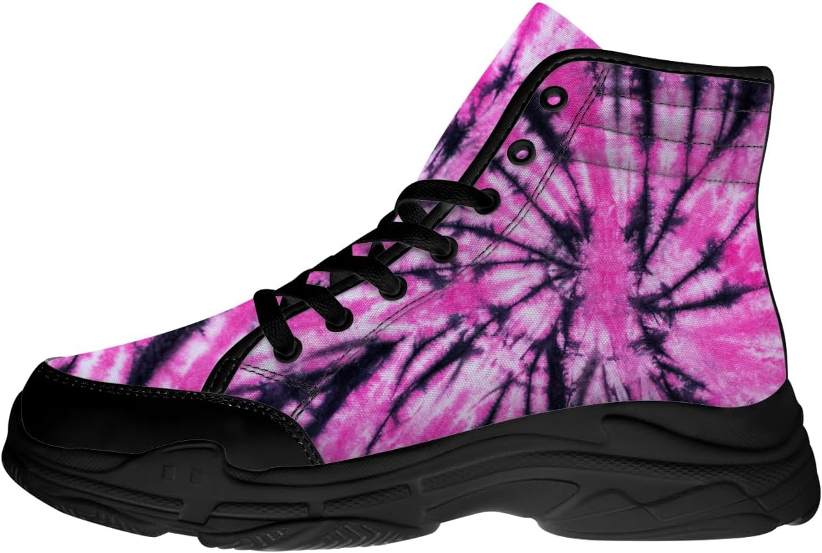 Кроссовки Quorax для мужчин и женщин с высокой посадкой и эффектом тай-дай, на шнуровке, из хлопка, подарок для него и для нее, черный
Кроссовки Quorax для мужчин и женщин с высокой посадкой и эффектом тай-дай, на шнуровке, из хлопка, подарок для него и для нее, черный