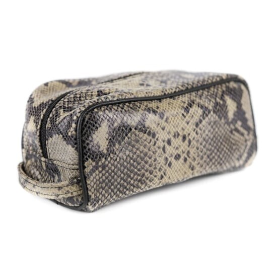 311 Косметичка с кирпично-змеиным принтом, серый KEMER
311 Косметичка с кирпично-змеиным принтом, серый KEMER