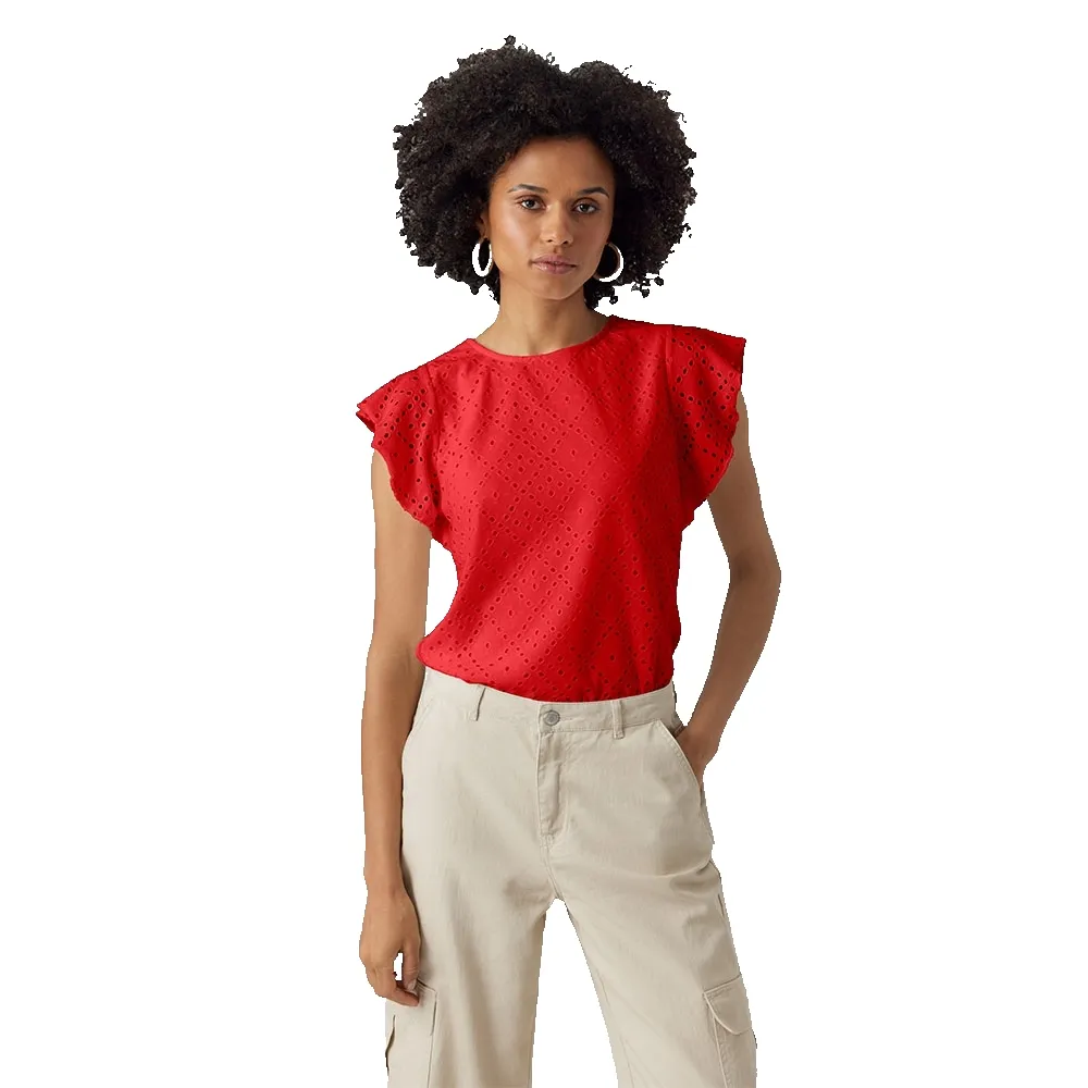 Футболка с коротким рукавом Vero Moda Tassa, красный
Футболка с коротким рукавом Vero Moda Tassa, красный