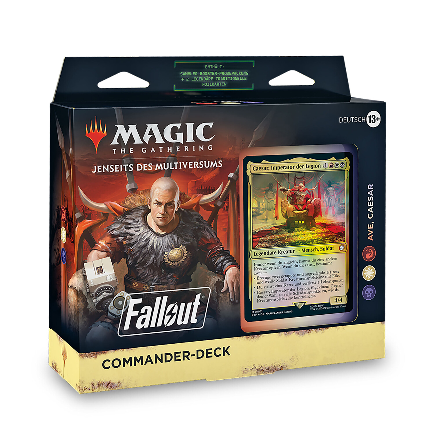 Колода Fallout — Hail Caesar Commander — Magic the Gathering
Колода Fallout — Hail Caesar Commander — Magic the Gathering