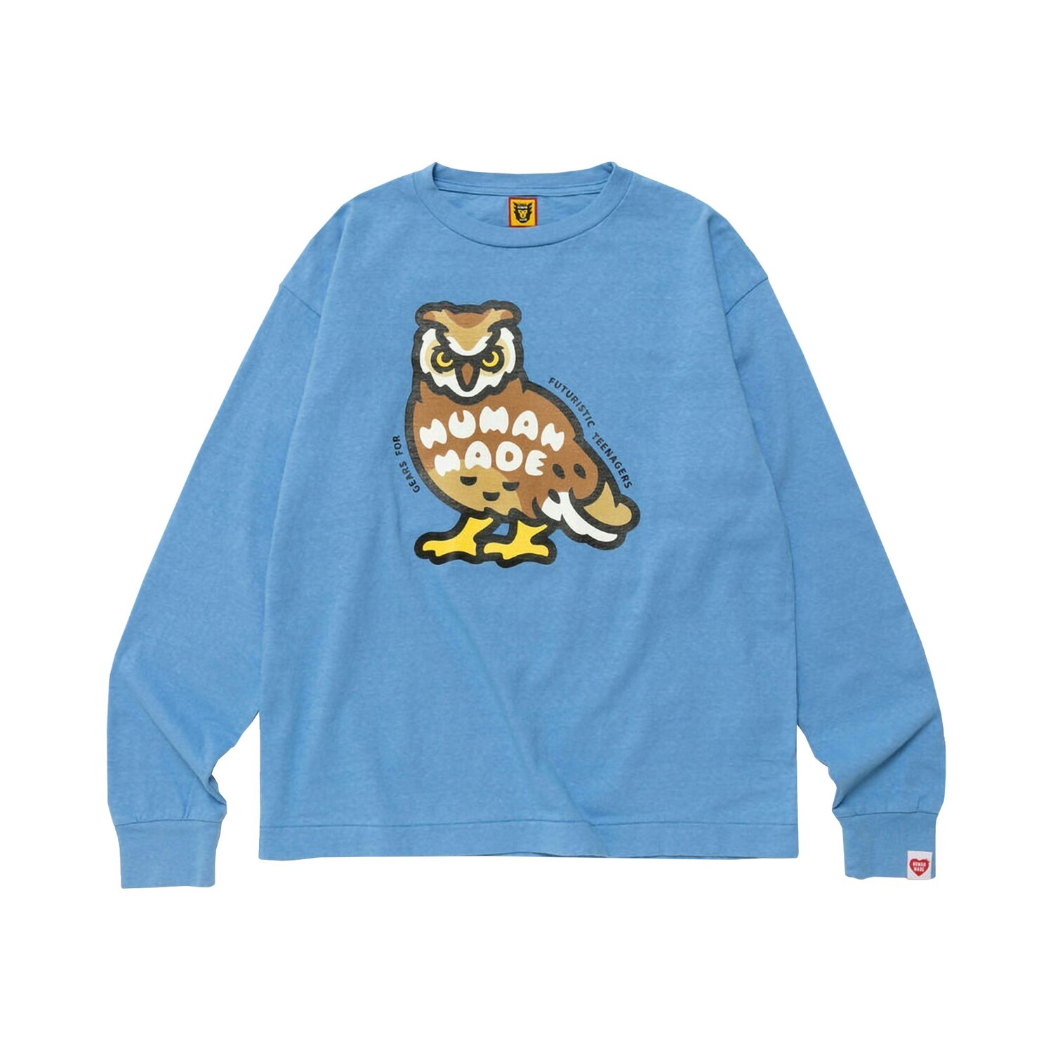 Футболка с длинными рукавами и рисунком, созданная человеком, Синяя
Футболка с длинными рукавами и рисунком, созданная человеком, Синяя