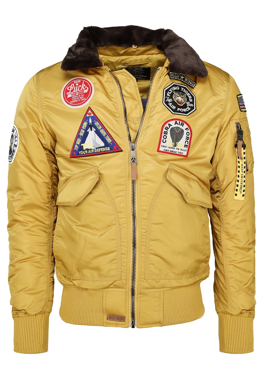 Куртка TOP GUN Bomber Jacket, Yellow
Куртка TOP GUN Bomber Jacket, Yellow