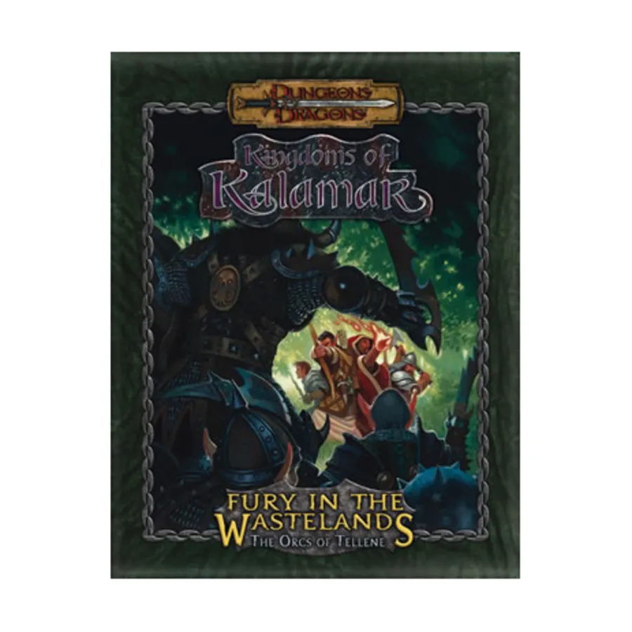 Fury in the Wastelands - The Orcs of Tellene, Kingdoms of Kalamar (Official Dungeons & Dragons d20), мягкая обложка
Fury in the Wastelands - The Orcs of Tellene, Kingdoms of Kalamar (Official Dungeons & Dragons d20), мягкая обложка