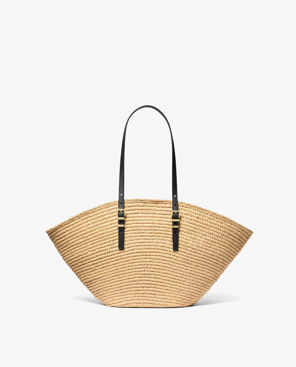 Плетеная сумка Isa через плечо Michael Michael Kors, черный 
Плетеная сумка Isa через плечо Michael Michael Kors, черный