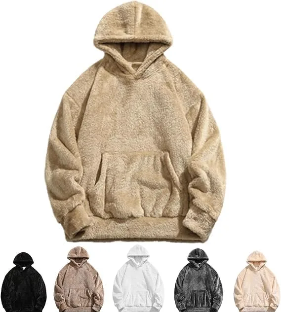 Qozys Fluffy Hoodie - Sherpa Pullover
Qozys Fluffy Hoodie - Sherpa Pullover