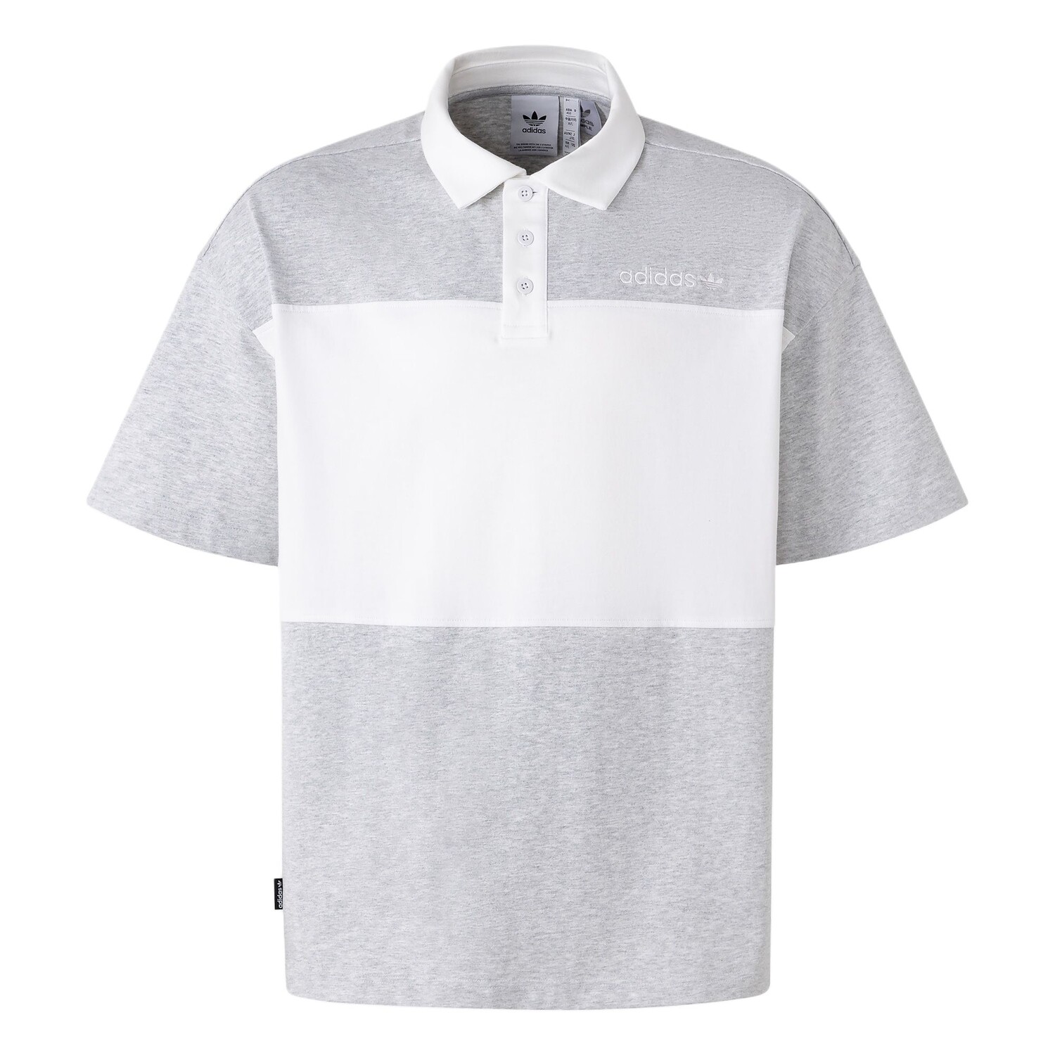 Рубашка поло мужская светло-льняная серо-белая Adidas, серый
Рубашка поло мужская светло-льняная серо-белая Adidas, серый