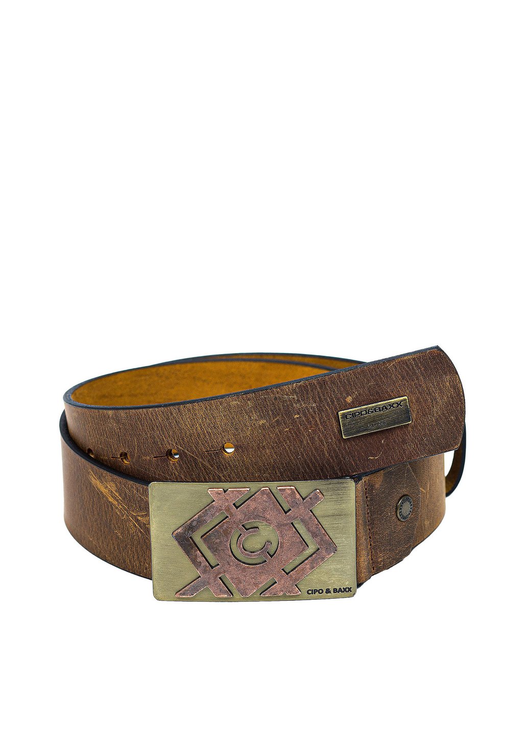 Пояс Cipo & Baxx, коричневый 
Пояс Cipo & Baxx, коричневый