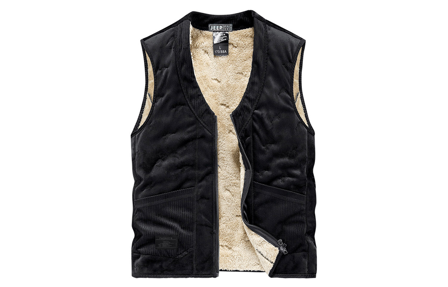 Жилет унисекс Jeep Spirit, черный
Жилет унисекс Jeep Spirit, черный