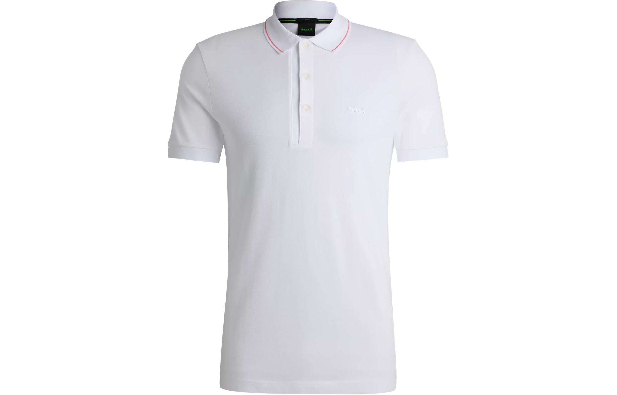 Футболка поло с коротким рукавом и вышитым логотипом HUGO BOSS, белая, Белый, Футболка поло с коротким рукавом и вышитым логотипом HUGO BOSS, белая
Футболка поло с коротким рукавом и вышитым логотипом HUGO BOSS, белая, Белый, Футболка поло с коротким рукавом и вышитым логотипом HUGO BOSS, белая