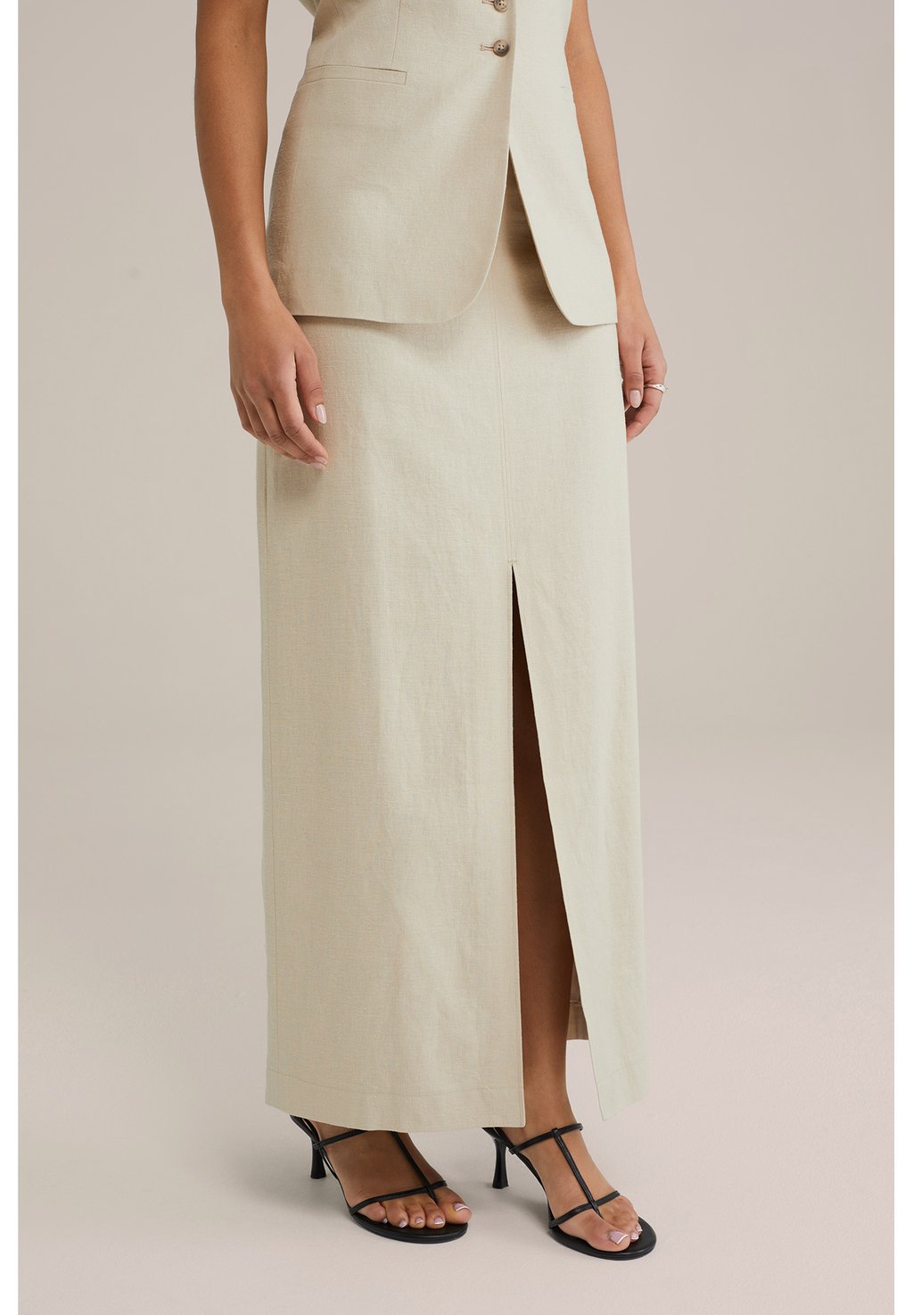 Юбка макси WE Fashion, бежевый
Юбка макси WE Fashion, бежевый