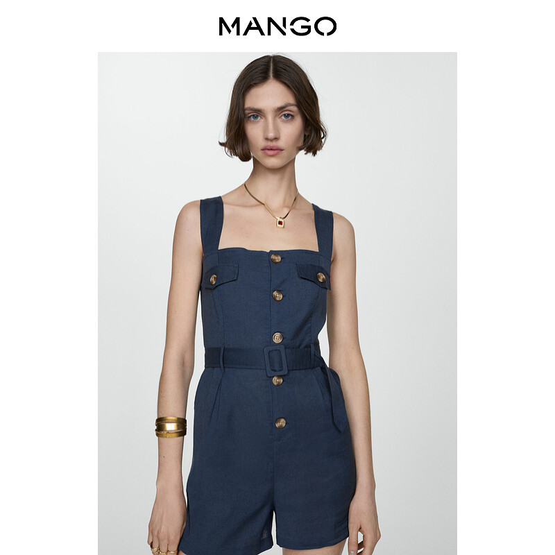 Женский комбинезон Mango с пряжкой, темно-синий
Женский комбинезон Mango с пряжкой, темно-синий