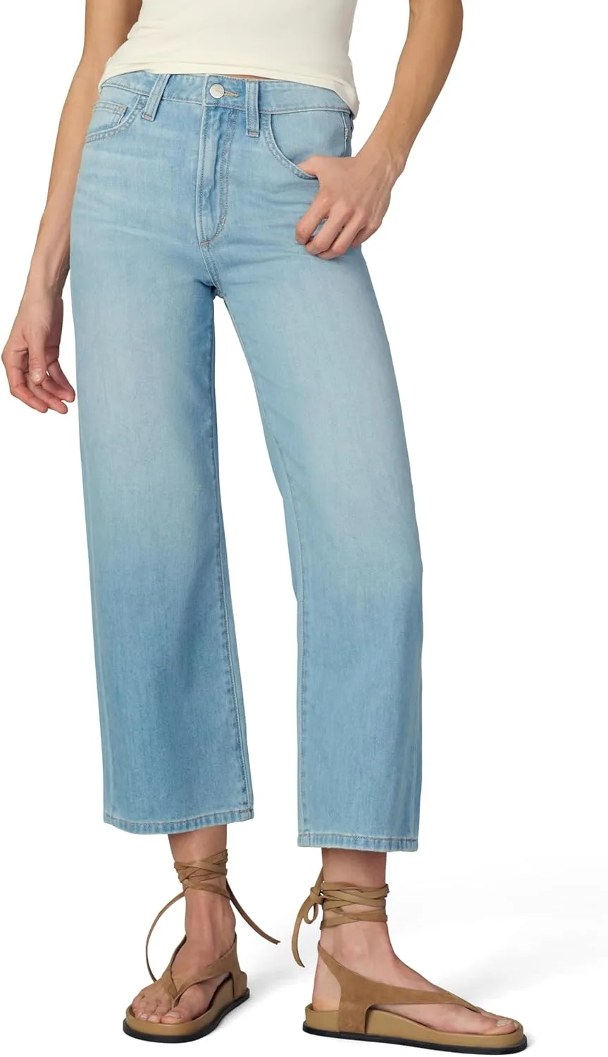 Joe's Женские джинсы The Blake с высокой посадкой, укороченные, широкие
Joe's Женские джинсы The Blake с высокой посадкой, укороченные, широкие