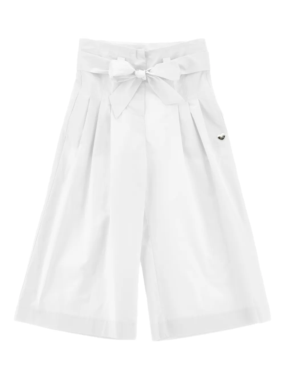 Плиссированные брюки Monnalisa, белый
Плиссированные брюки Monnalisa, белый