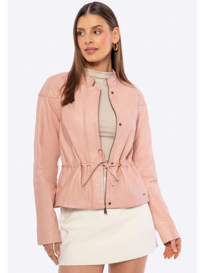 Кожаная куртка Wittchen, розовый 
Кожаная куртка Wittchen, розовый