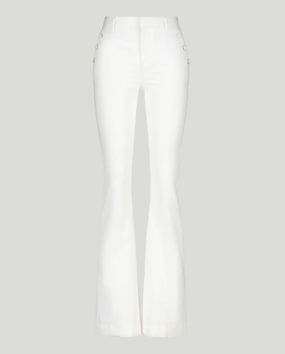 Женские вельветовые расклешенные брюки на пуговицах Easy Wear, белый
Женские вельветовые расклешенные брюки на пуговицах Easy Wear, белый