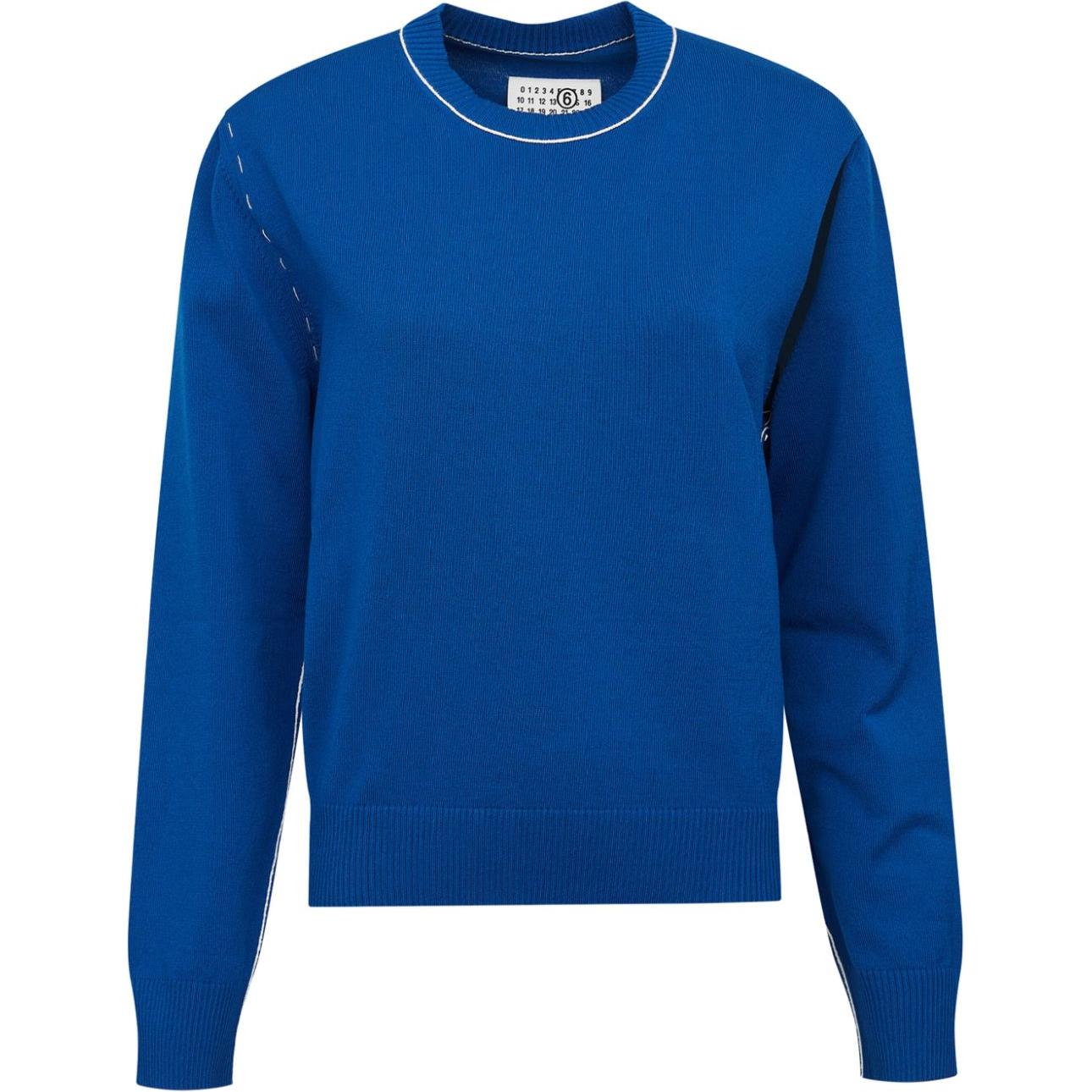 Свитер женский синий MM6 Maison Margiela
Свитер женский синий MM6 Maison Margiela