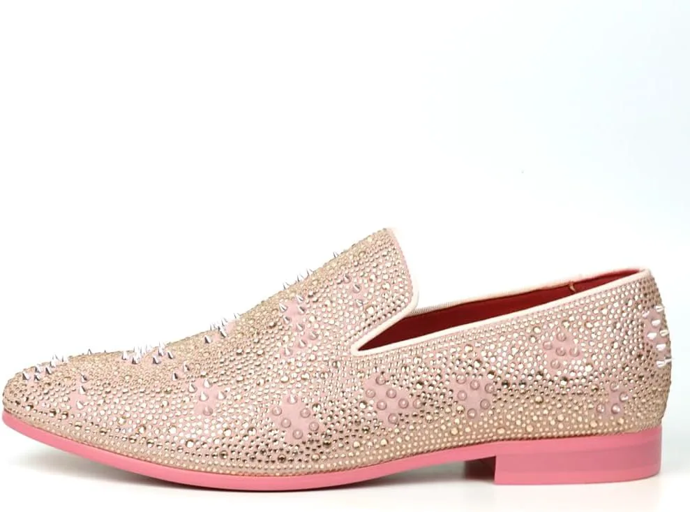 FI-7516 Лоферы с замшевой поверхностью, шипами и стразами Fiesso by Aurelio Garcia, розовый
FI-7516 Лоферы с замшевой поверхностью, шипами и стразами Fiesso by Aurelio Garcia, розовый
