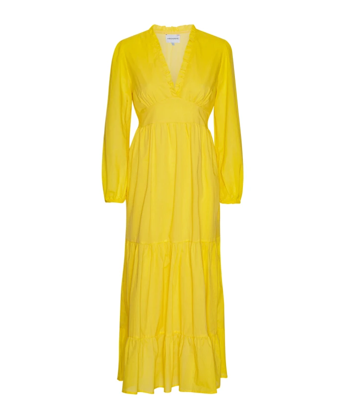 Однотонное желтое хлопковое платье Americandreams, желтый
Однотонное желтое хлопковое платье Americandreams, желтый