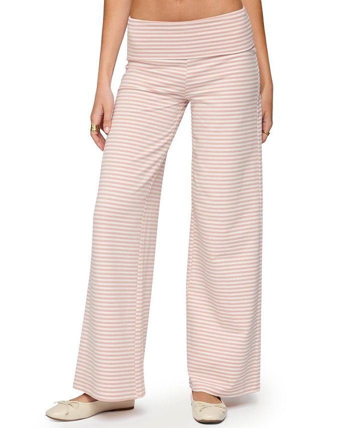 Лайла Полосатые Брюки с Отворотами Edikted, розовый
Лайла Полосатые Брюки с Отворотами Edikted, розовый