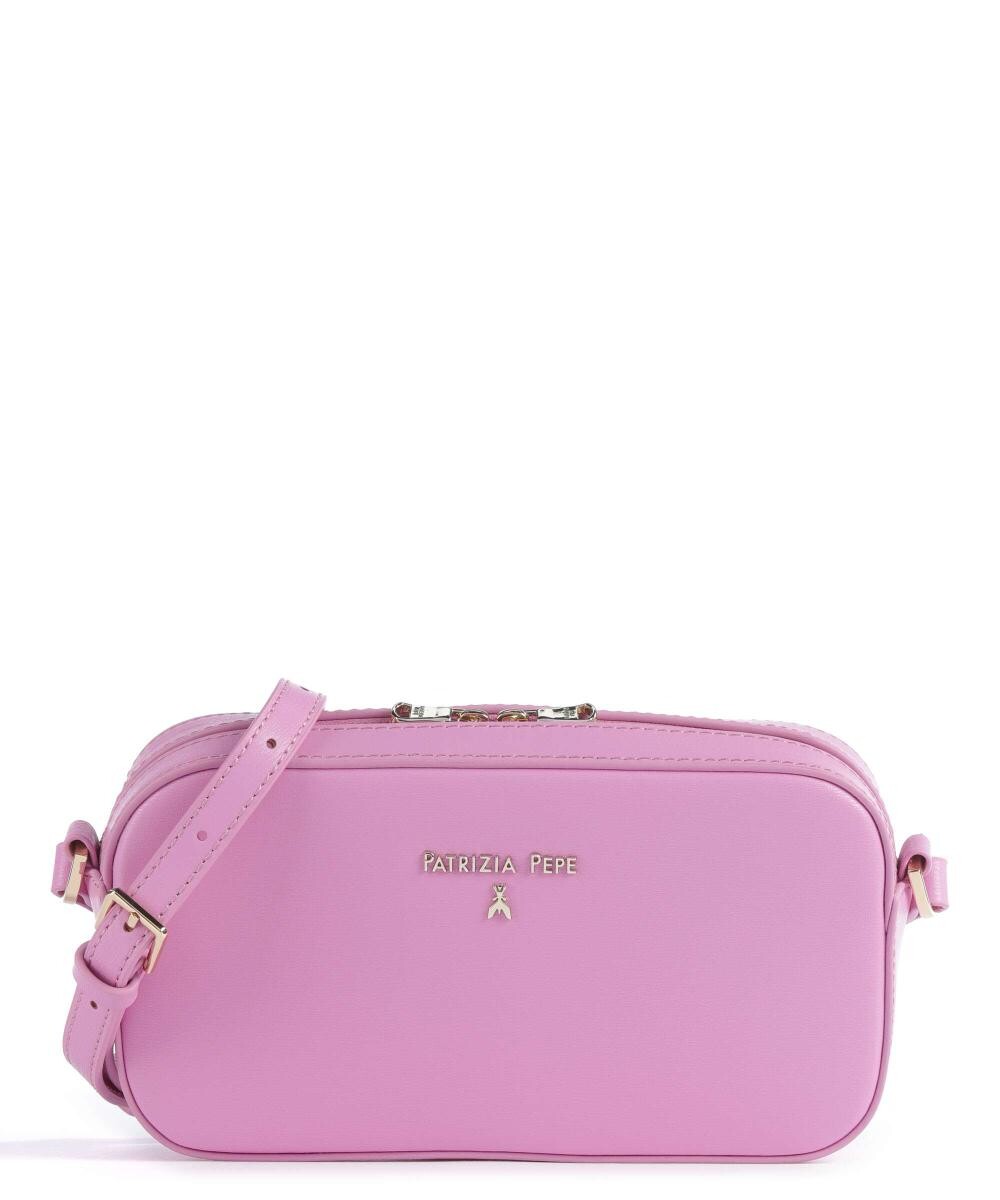 Сумка через плечо из мелкозернистой телячьей кожи. Patrizia Pepe, розовый
Сумка через плечо из мелкозернистой телячьей кожи. Patrizia Pepe, розовый