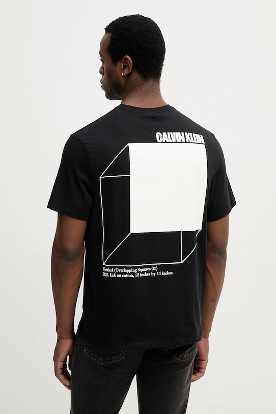 Хлопковая футболка Calvin Klein Jeans, черный
Хлопковая футболка Calvin Klein Jeans, черный