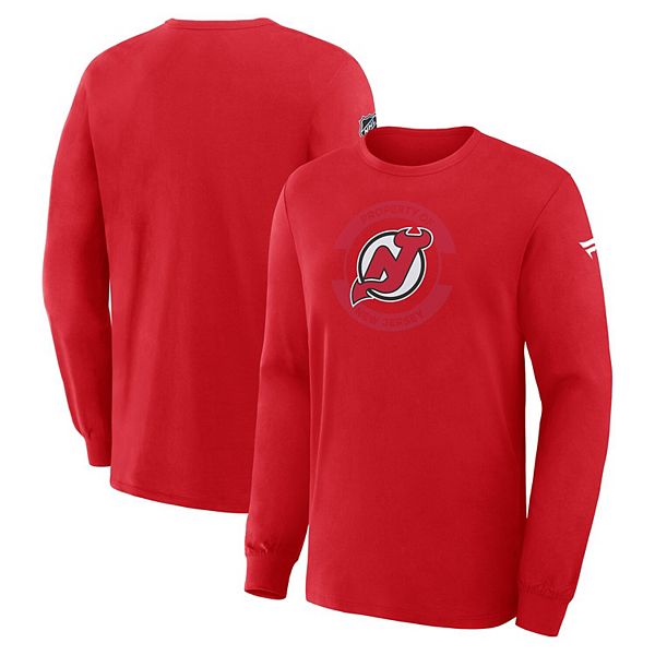 Мужская красная футболка с длинным рукавом new jersey devils authentic pro property of practice Fanatics
Мужская красная футболка с длинным рукавом new jersey devils authentic pro property of practice Fanatics