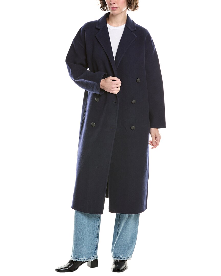 Rag & bone Thea Итальянское шерстяное пальто с разделяющейся подкладкой, синий
Rag & bone Thea Итальянское шерстяное пальто с разделяющейся подкладкой, синий