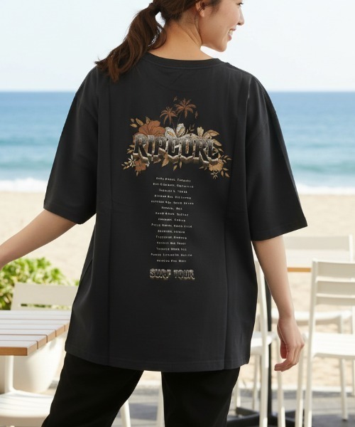 Женская футболка с коротким рукавом, принтом на спине, приталенного кроя RIP CURL, черный
Женская футболка с коротким рукавом, принтом на спине, приталенного кроя RIP CURL, черный