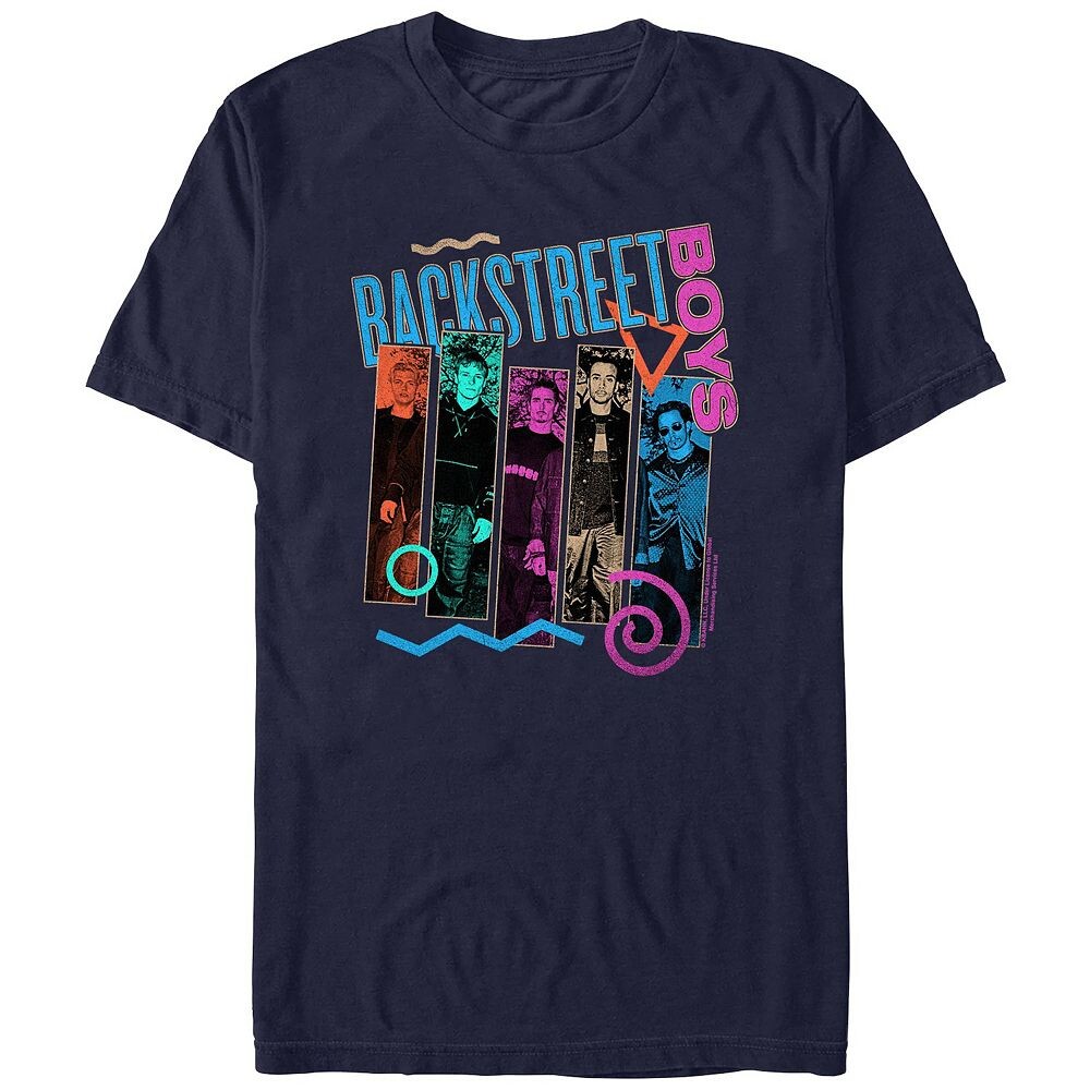 Мужская футболка с графическим принтом и баннерами Backstreet Boys Members Licensed Character, темно-синий
Мужская футболка с графическим принтом и баннерами Backstreet Boys Members Licensed Character, темно-синий