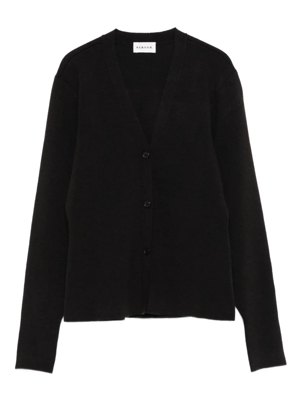 Кардиган на пуговицах P.A.R.O.S.H., коричневый
Кардиган на пуговицах P.A.R.O.S.H., коричневый