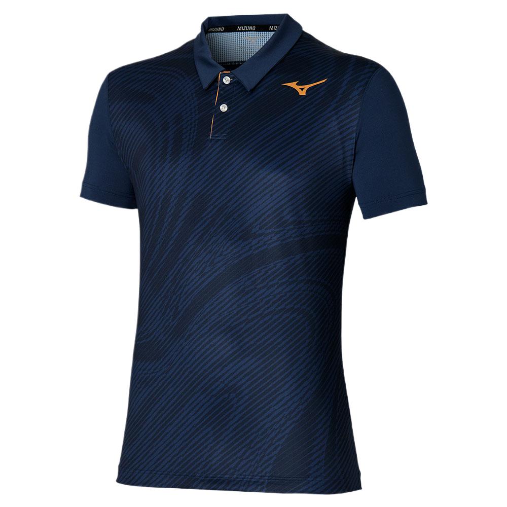 Mizuno Shadow Polo Shirt Men's Navy Blue
Mizuno Shadow Polo Shirt Men's Navy Blue