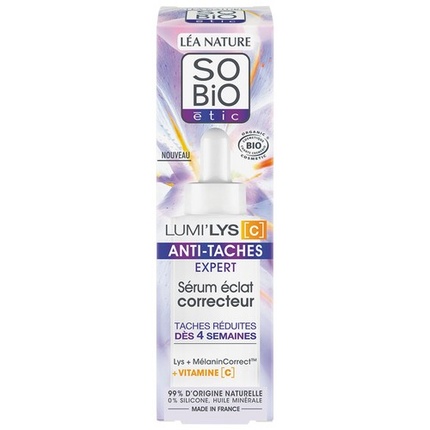 Lea Nature So Bio Etic Lumi'lys Органическая корректирующая сыворотка для сияния кожи 30 мл Markenlos
Lea Nature So Bio Etic Lumi'lys Органическая корректирующая сыворотка для сияния кожи 30 мл Markenlos