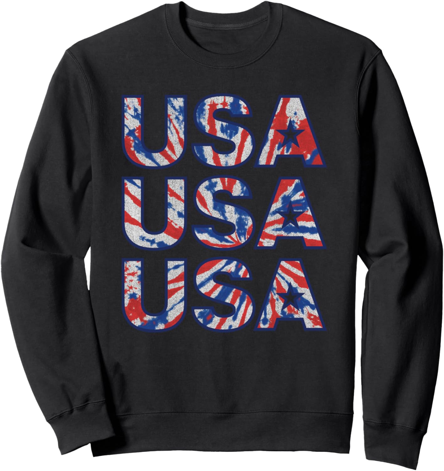Толстовка с надписью USA Tie Dye Text Stack Block Letters Trendy Apparel, черный
Толстовка с надписью USA Tie Dye Text Stack Block Letters Trendy Apparel, черный