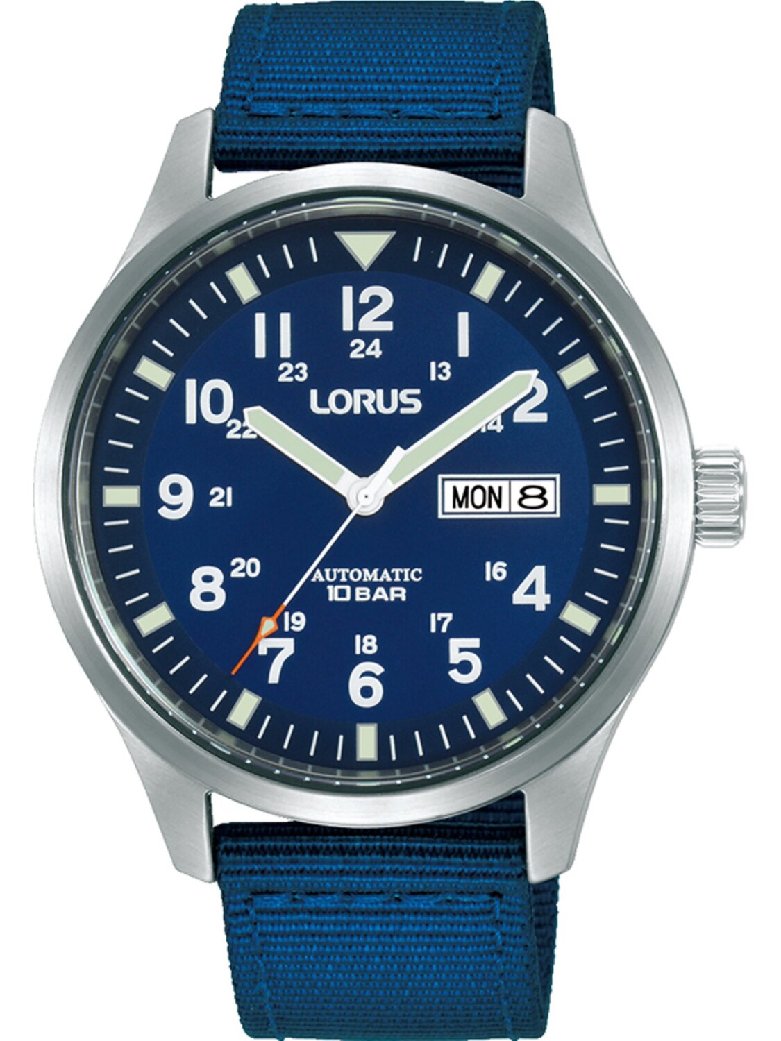 LORUS Аналоговые часы в синем цвете
LORUS Аналоговые часы в синем цвете