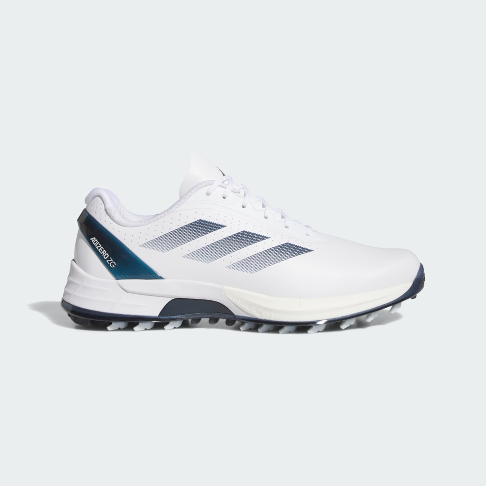 Кроссовки Adidas Adizero ZG Spikeless Golf Shoes, цвет Cloud White/Collegiate Navy/Zero Metalic
Кроссовки Adidas Adizero ZG Spikeless Golf Shoes, цвет Cloud White/Collegiate Navy/Zero Metalic