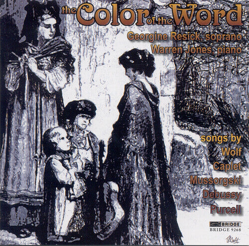 CD диск Wolf / Debussy / Mussorgski / Resick / Jones: Color of the Word
CD диск Wolf / Debussy / Mussorgski / Resick / Jones: Color of the Word