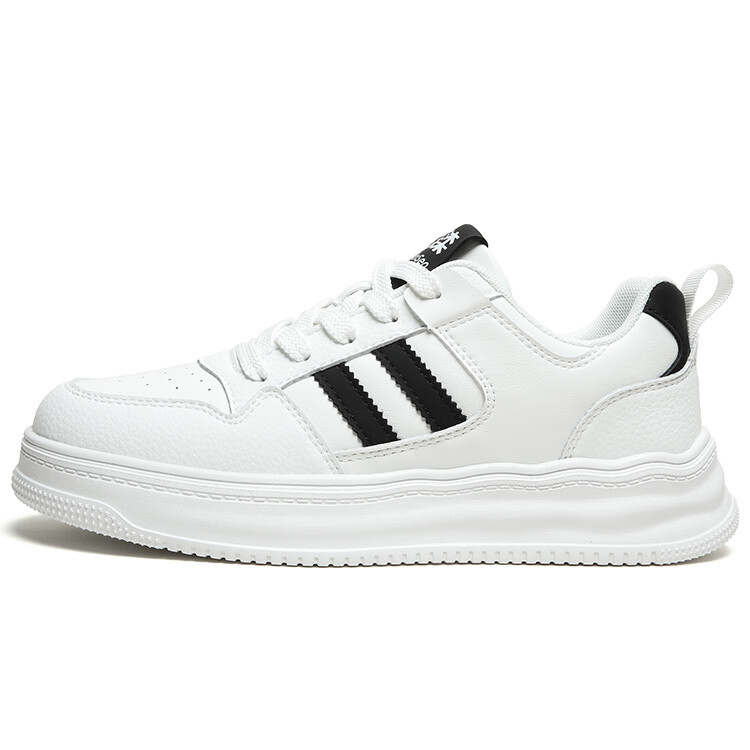 Кеды мужские, обувь для скейтбординга низкая Mulinsen, белый/черный 
Кеды мужские, обувь для скейтбординга низкая Mulinsen, белый/черный