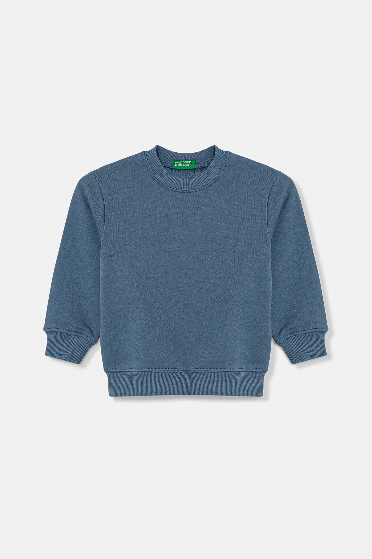 Детская хлопковая толстовка United Colors Of Benetton, синий 
Детская хлопковая толстовка United Colors Of Benetton, синий