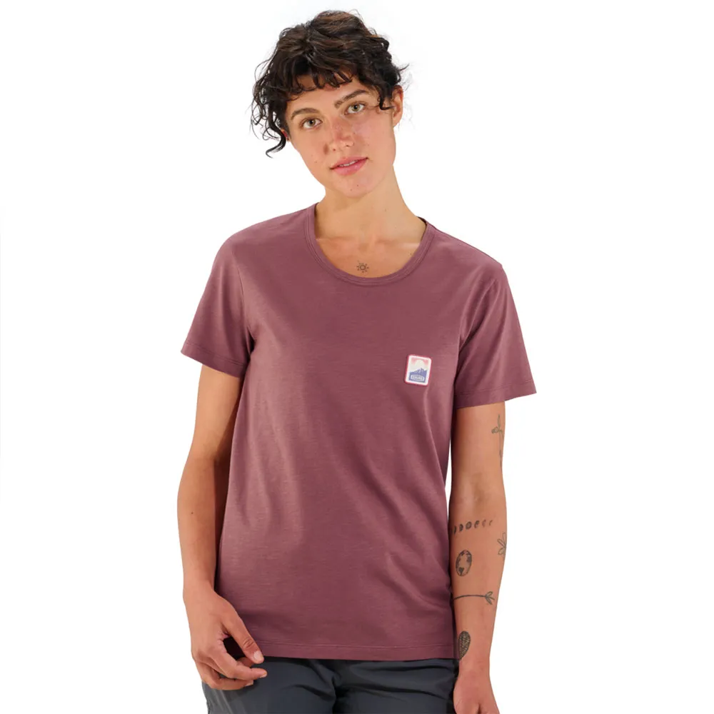 Футболка с коротким рукавом Edelrid Highball V, фиолетовый 
Футболка с коротким рукавом Edelrid Highball V, фиолетовый