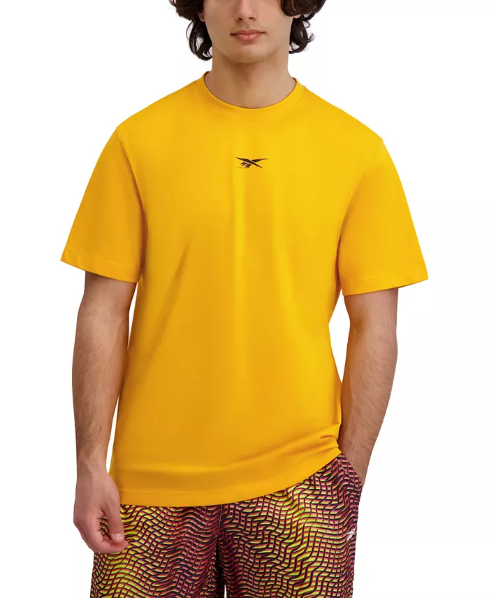 Мужская хлопковая футболка Athlete Hype с логотипом Reebok, оранжевый
Мужская хлопковая футболка Athlete Hype с логотипом Reebok, оранжевый