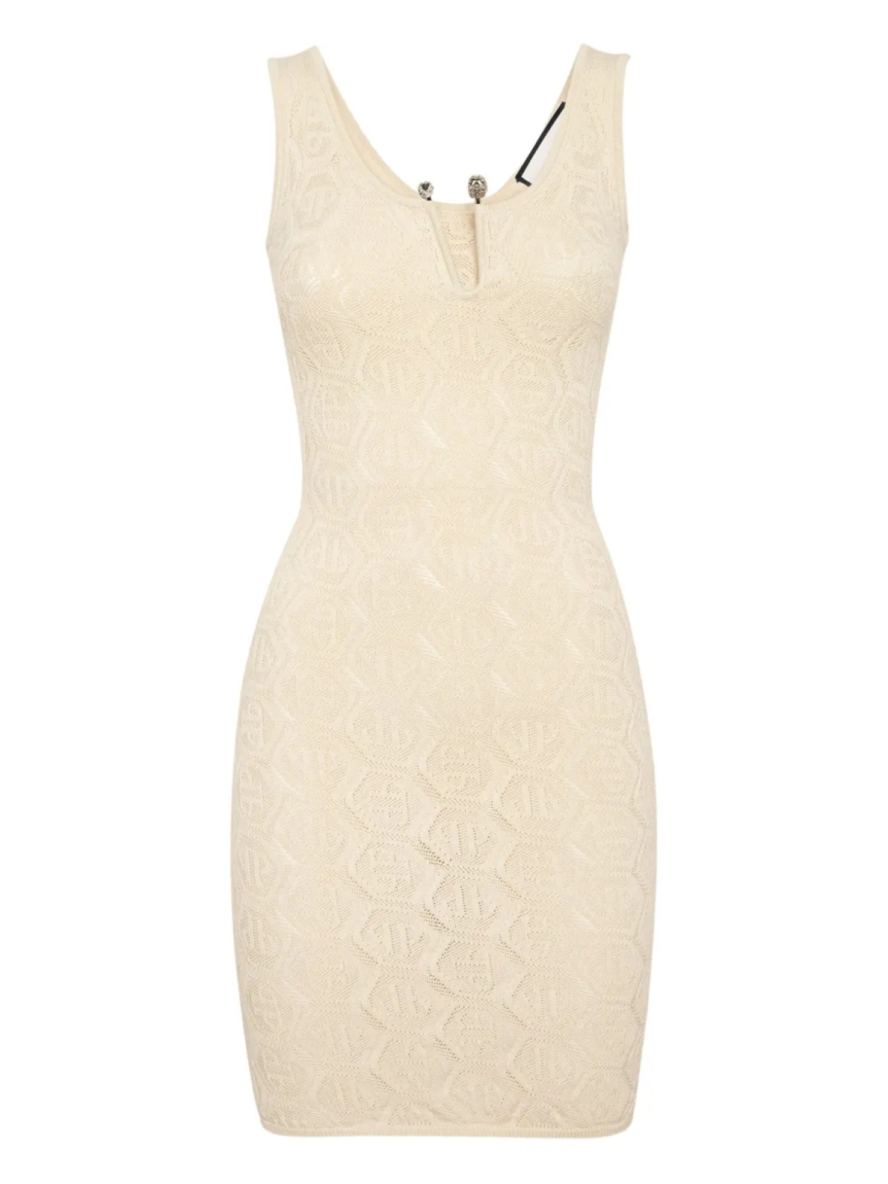 Philipp Plein платье мини с монограммой, нейтральный
Philipp Plein платье мини с монограммой, нейтральный