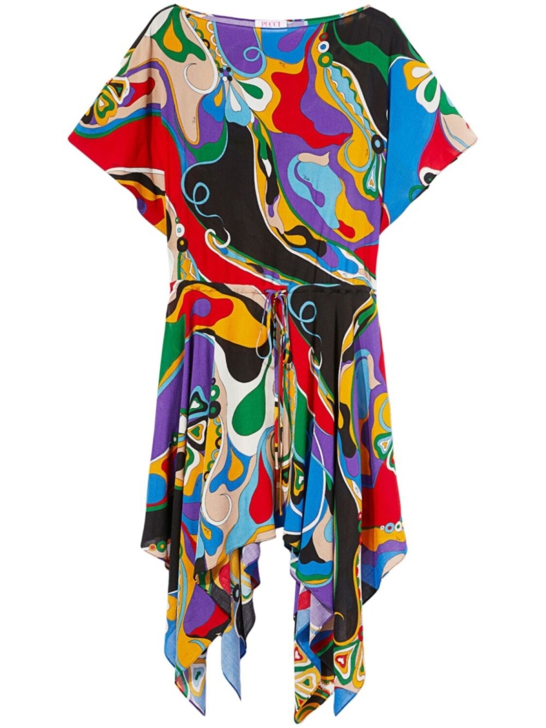 Платье миди с абстрактным принтом PUCCI, красный
Платье миди с абстрактным принтом PUCCI, красный