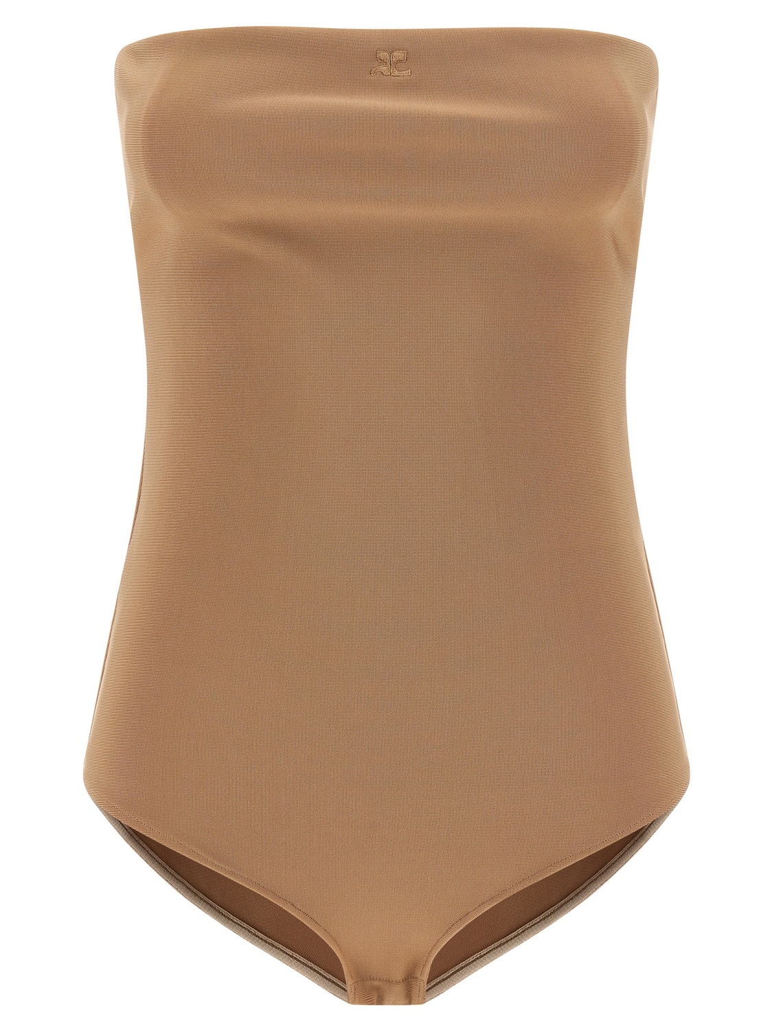 Боди-бюстье из нижнего белья Courrèges, бежевый
Боди-бюстье из нижнего белья Courrèges, бежевый