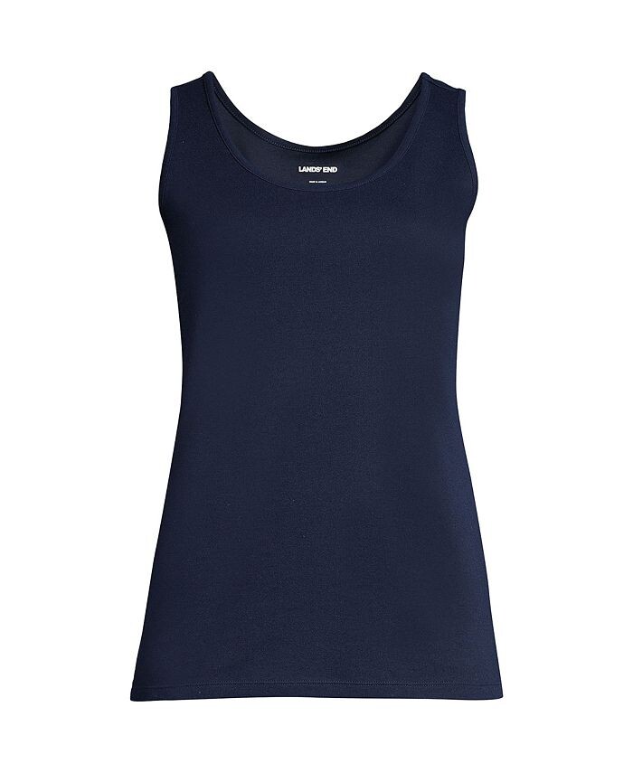 Женская хлопковая майка на бретелях Lands' End, цвет Radiant navy
Женская хлопковая майка на бретелях Lands' End, цвет Radiant navy